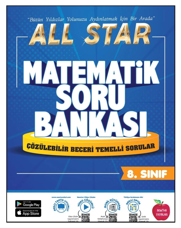 Newton 8. Sınıf LGS Matematik All Star Soru Bankası ürün görseli