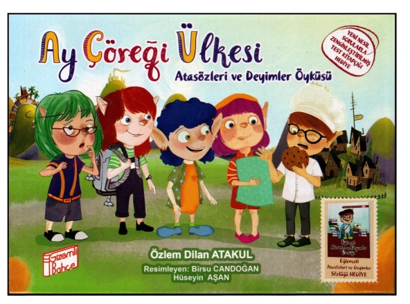 2. Sınıf Hikaye Kitabı Seti Ay Çöreği Ülkesi Atasözleri ve Deyimler Öyküsü 9 Kitap