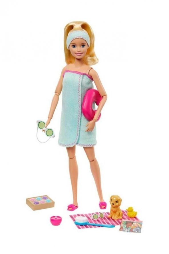 Barbie Spa Günü Bebekleri GKH73 - Spa - Gjg55