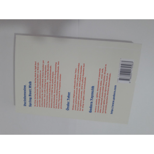 Derinlemesine Java Spring Boot Web - 3