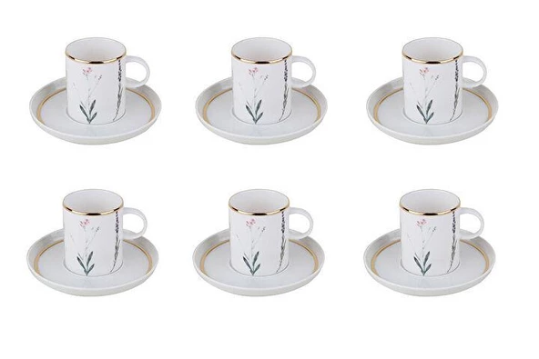 Porland Botanical Kahve Takımı 12 Parça 04ALM005547