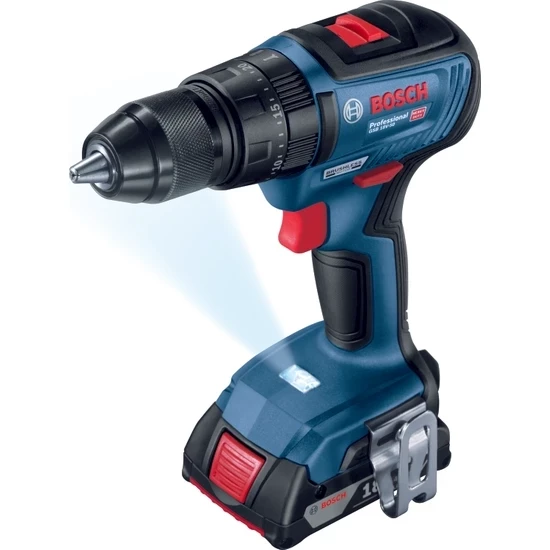 BOSCH GSB 18V-50 ÇİFT AKÜ 5 AH  DARBELİ VİDALAMA - 2
