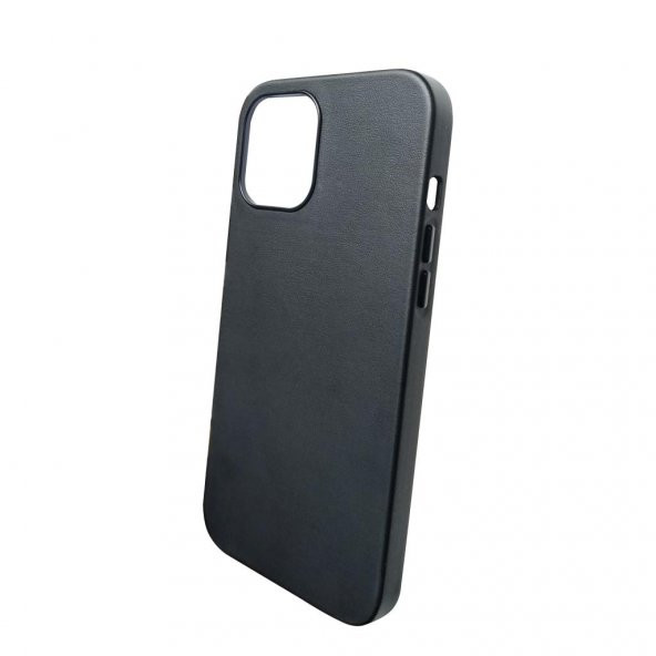 OneGıf Apple iPhone 12 Silikon Kılıf (6.7") - Siyah - Resim 4