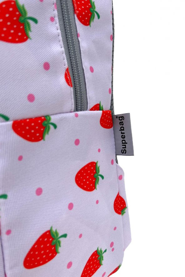 Superbag Okul Çantası 3Lü Set Çilek - 6