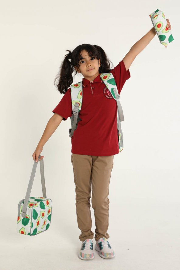 Superbag Okul Çantası 3Lü Set Avakado - 8