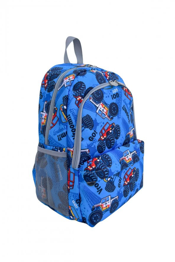 Superbag Okul Çantası 3Lü Set Of Road Araba - 3