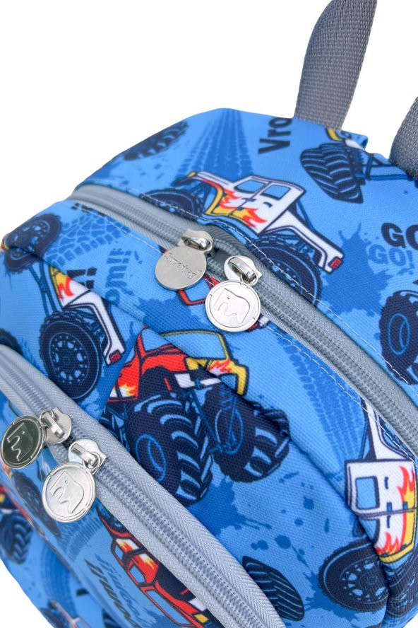 Superbag Okul Çantası 3Lü Set Of Road Araba - 6