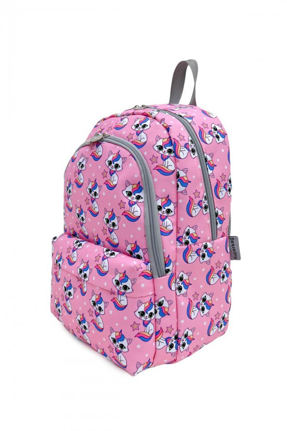 Superbag Okul Çantası 3Lü Set Unicorn Kedi - 3