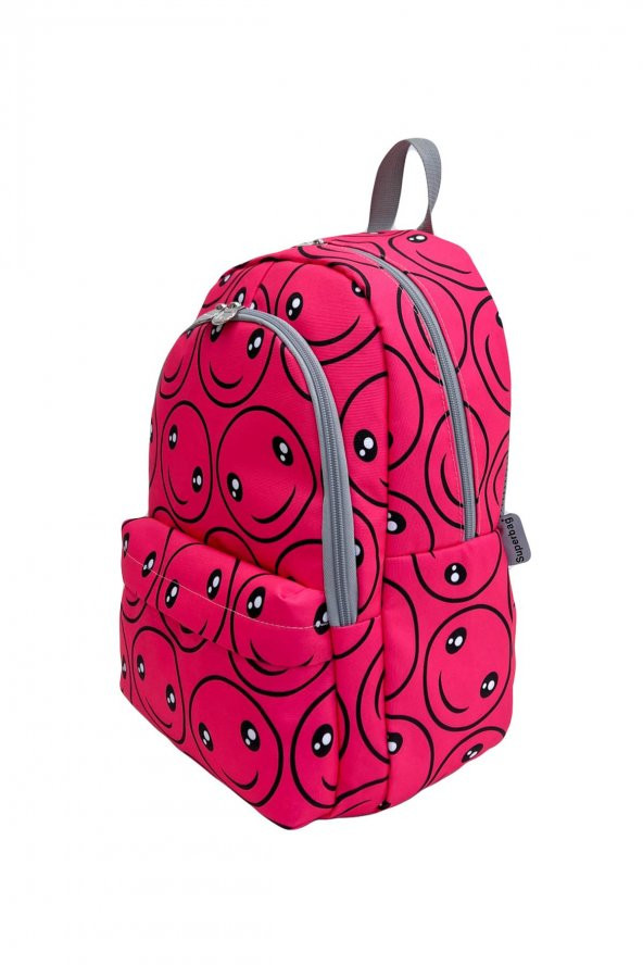 Superbag Okul Çantası 3Lü Set Smile Pembe - 3