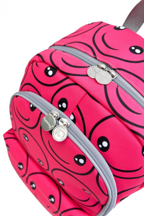 Superbag Okul Çantası 3Lü Set Smile Pembe - 5