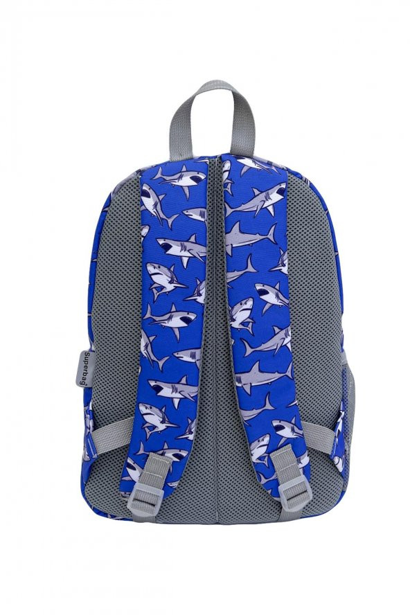 Superbag Okul Çantası 3Lü Set Balık - 4