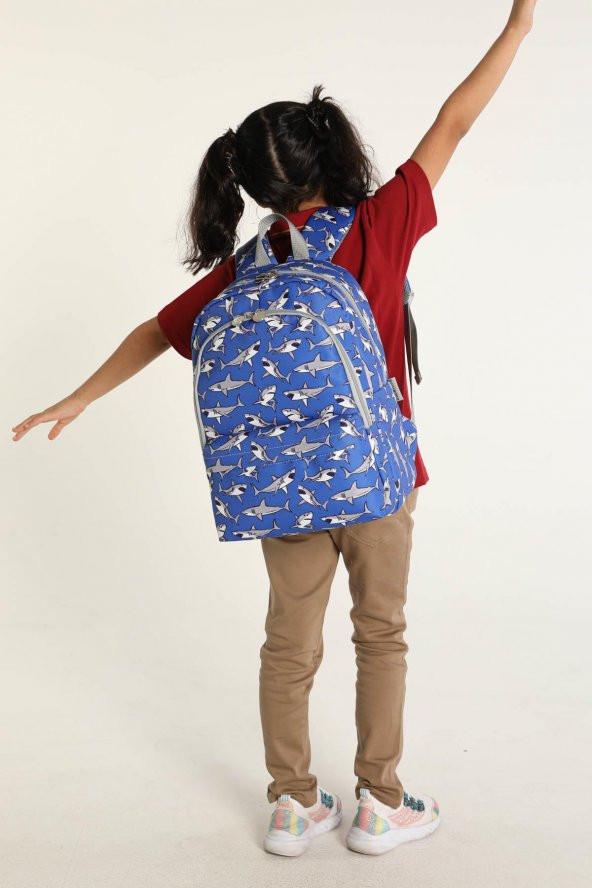 Superbag Okul Çantası 3Lü Set Balık - 7