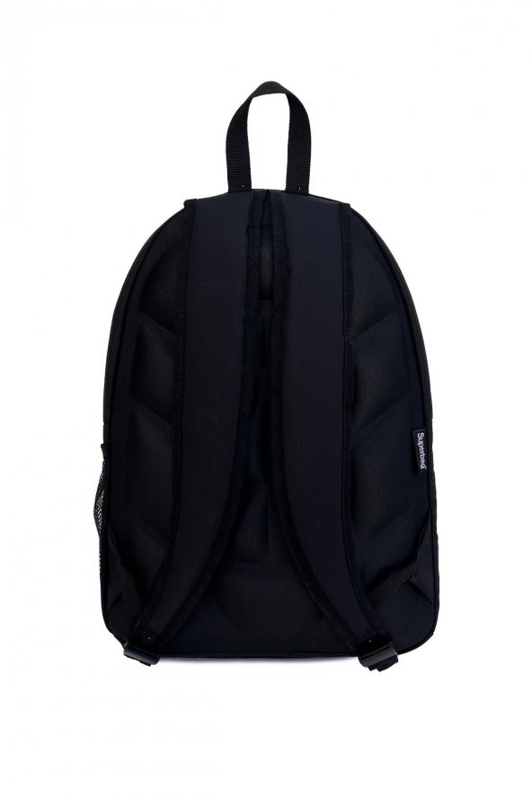 Superbag Sırt Çantası Siyah&Fosforlu Portakal - 4