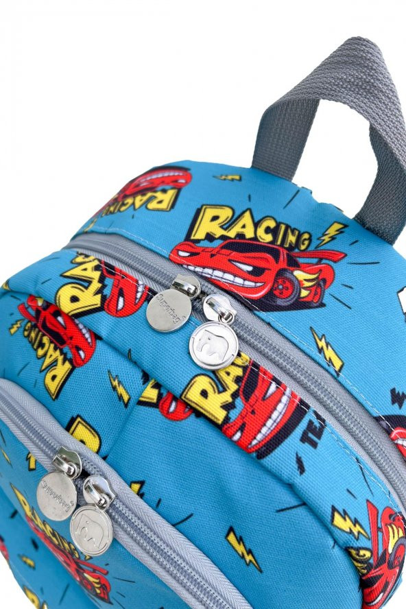 Superbag Okul Çantası 3Lü Set Racing Araba - 6