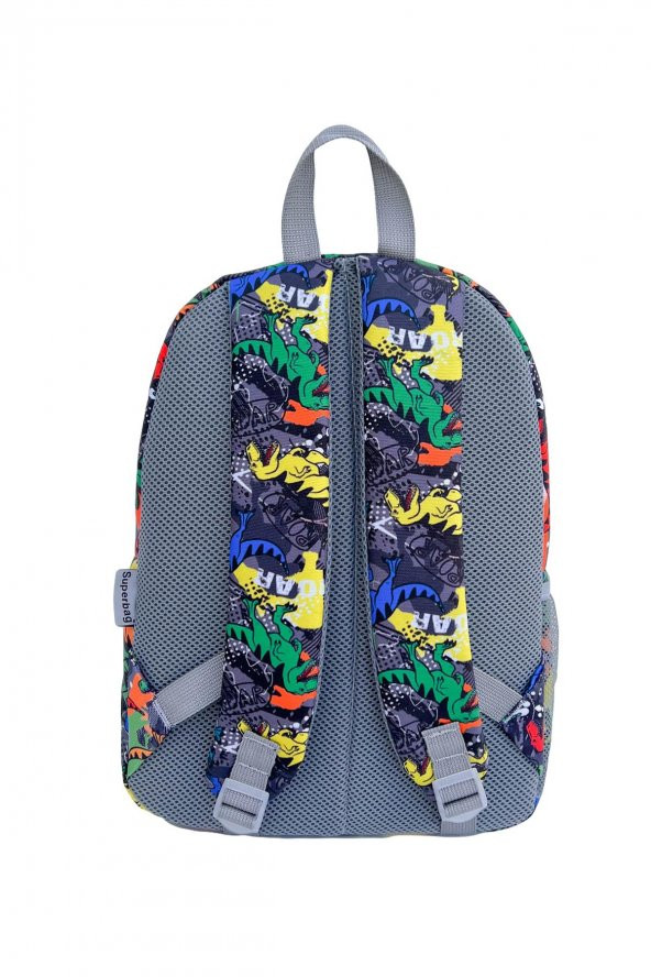 Superbag Okul Çantası 3Lü Set Dinazor - 4