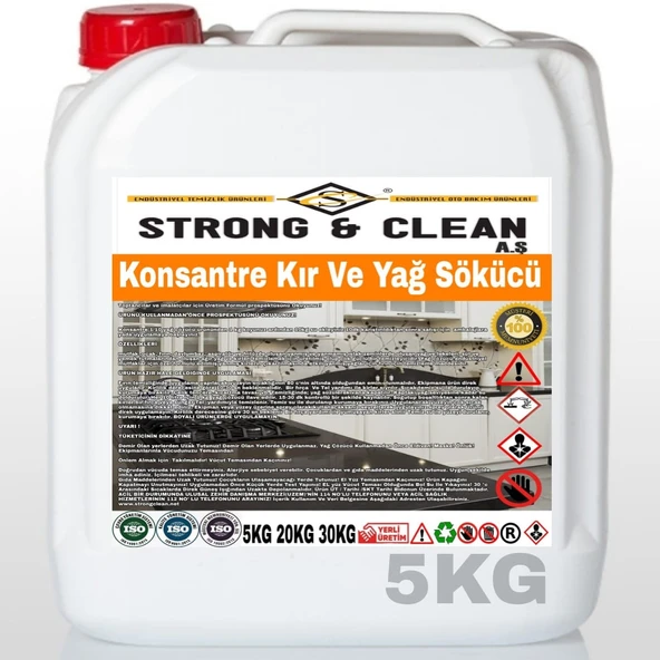 KONSANTRE ULTRA KİR VE  YAĞ SÖKÜCÜ 5KG