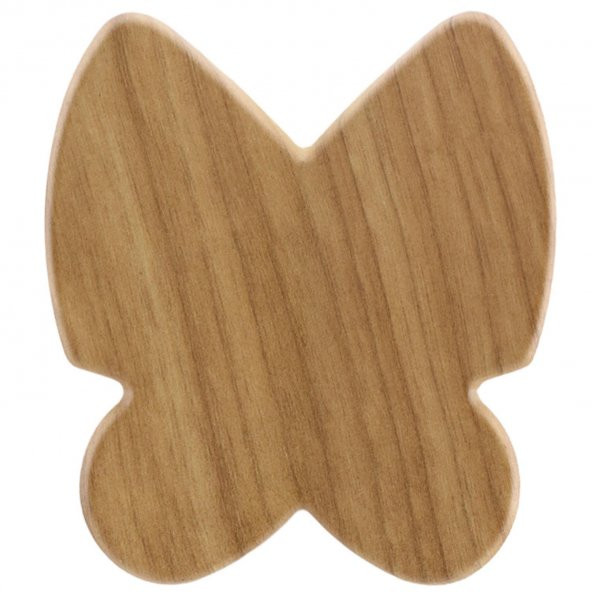 Mobilya Çekmece Dolap Kapak Kulpu Kulbu Çocuk Bebek Genç Odası Plastik Açık Ceviz Kulp 32 mm - Resim 7