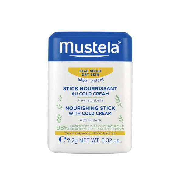 Mustela Nourishing Stick With Cold Cream 9,2 gr