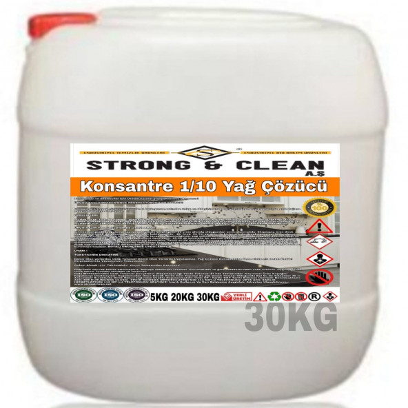 KONSANTRE ULTRA YAĞ ÇÖZÜCÜ 30KG