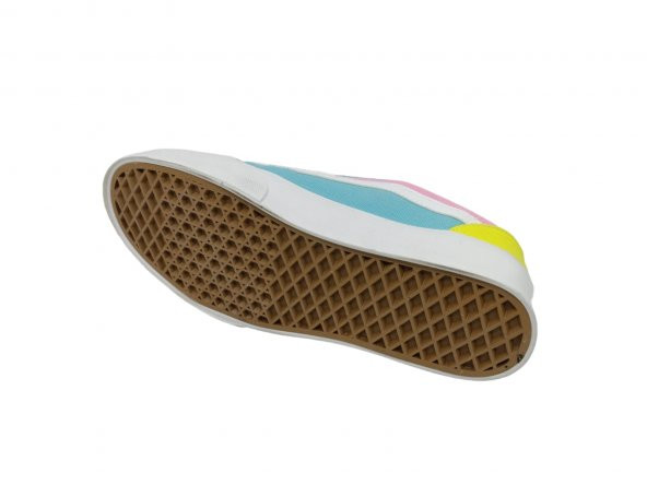 Kadın Pembe Bağcıklı Günlük Kullanım Keten Ayakkabı - Resim 5