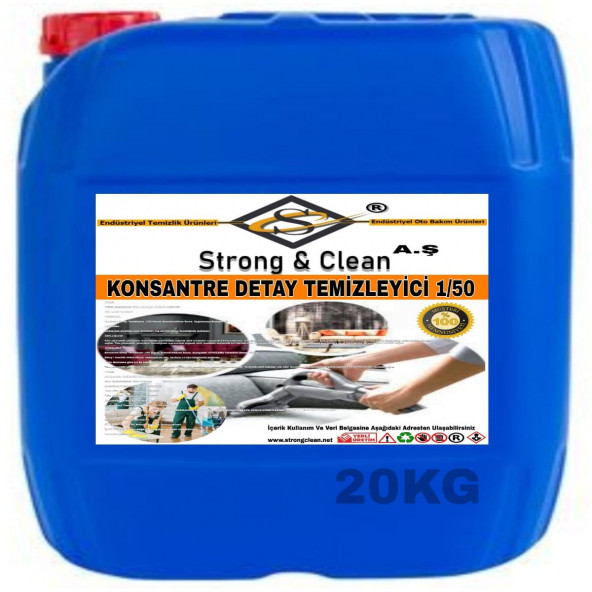 KONSANTRE ULTRA DETAY TEMİZLEYİCİ 20KG