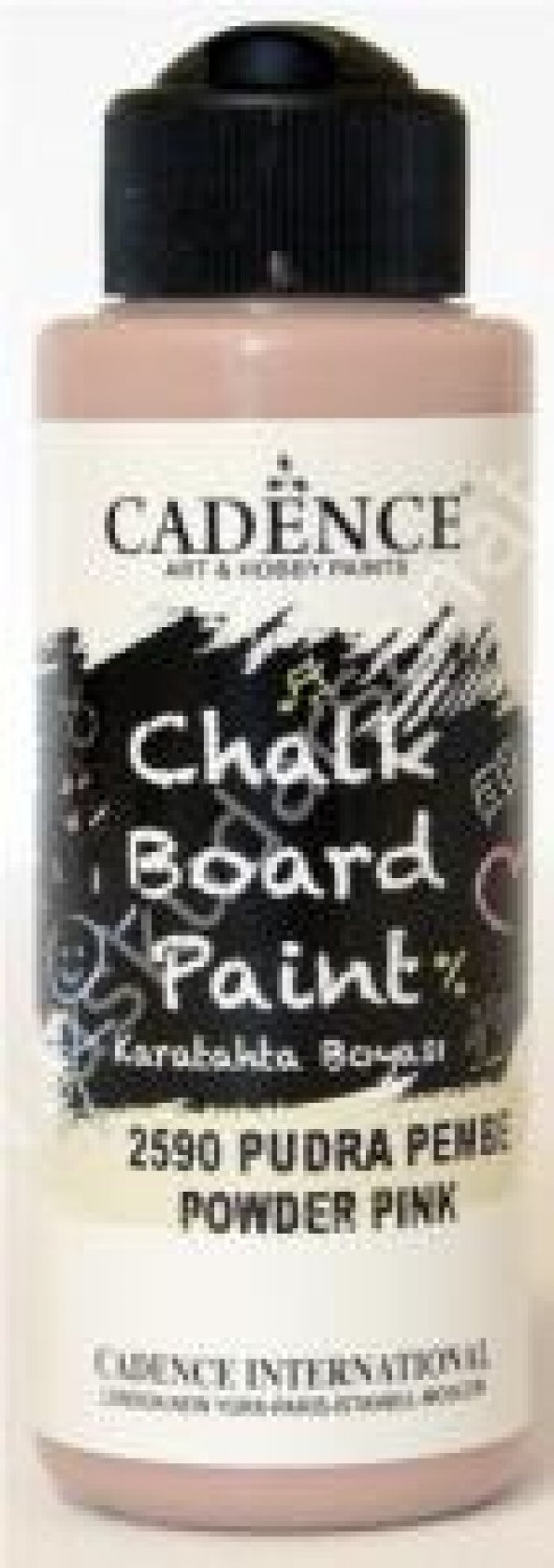 Cadence Chalk Board Paint Karatahta Boyası 120ml Pudra Pembe 2590 ürün görseli 1