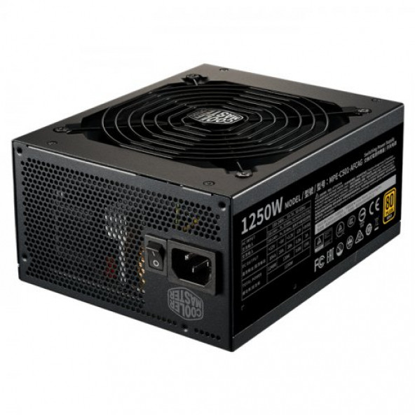 CM MWE V2 1250W 80+ Gold Full Modüler, PCIe Gen 5.0, ATX 3.0, 140mm Fanlı  PSU - 2