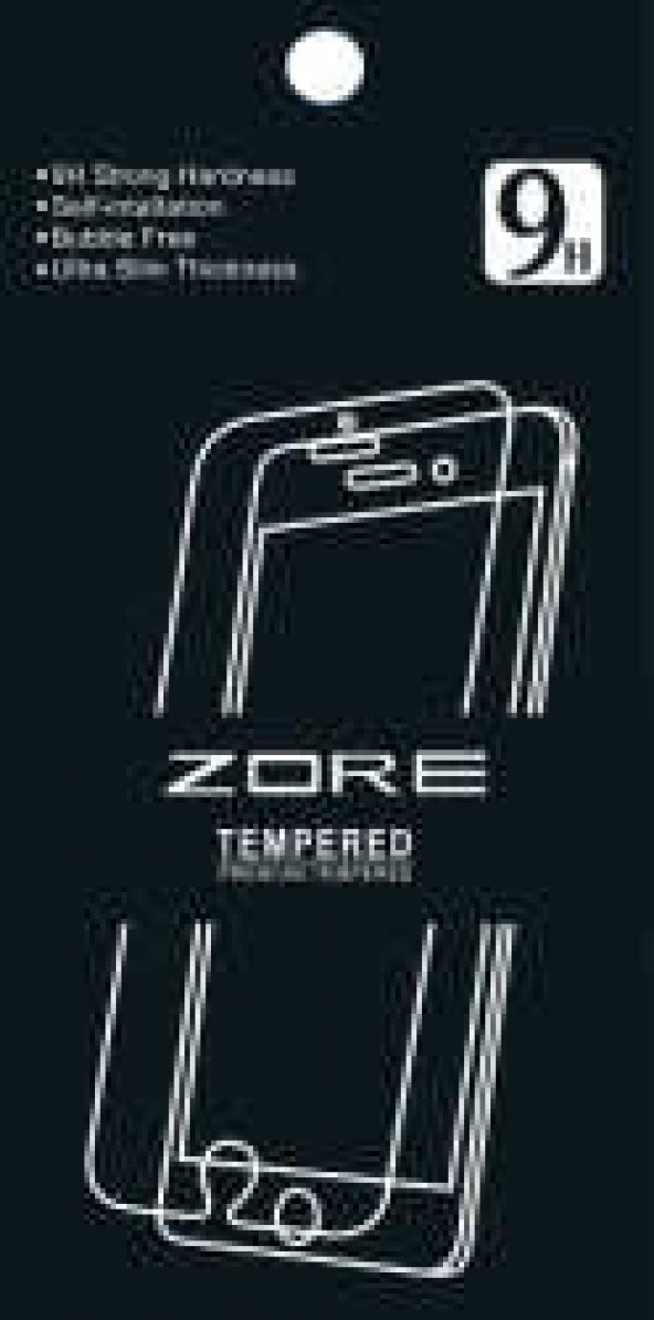 Apple iPhone 5 Zore Temperli Cam Ekran Koruyucu