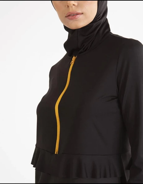 Mayovera Turuncu Fermuar Tasarım Mayo - 3