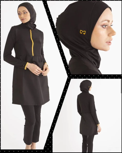 Mayovera  Turuncu Fermuar Tasarım Mayo - 8