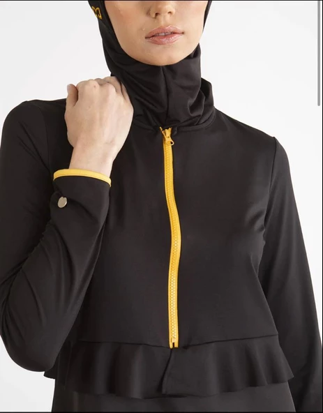 Mayovera Turuncu Fermuar Tasarım Mayo