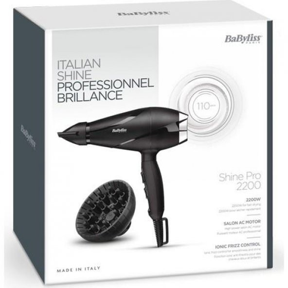Babyliss 6713DE Shine Pro 2200w Saç Kurutma Makinesi - Resim 5