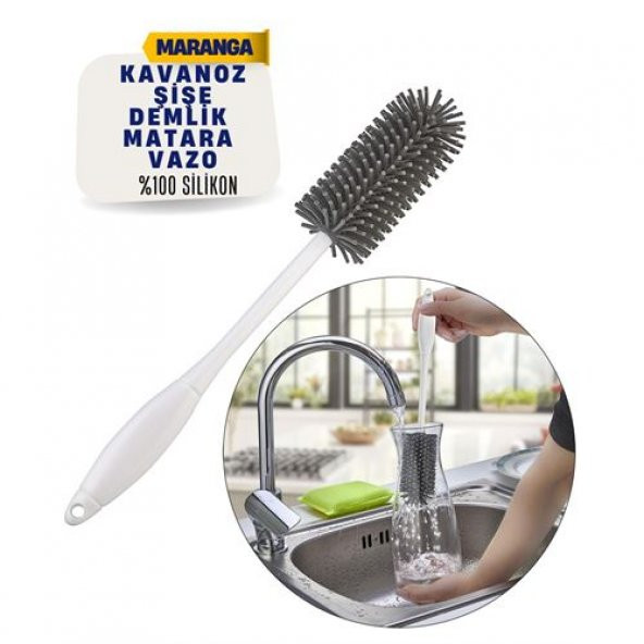 TransForMacion Maranga Kavanoz Şişe Demlik Matara Vazo Temizleyici Fırça 716948 - 3