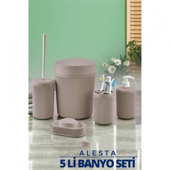 TransForMacion 5 li Banyo Seti Alesta Design LATTE 718155