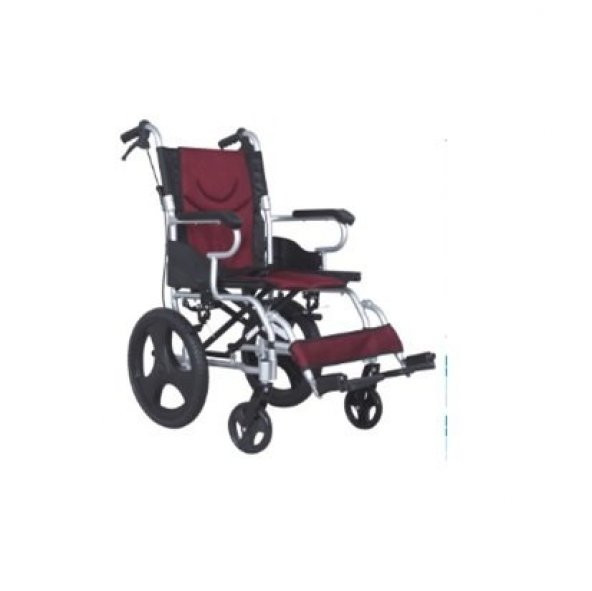 Pulsemed Katlanabilir Sırtlı Alüminyum Tekerlekli Sandalye KY862LABJ-16-46 Cm