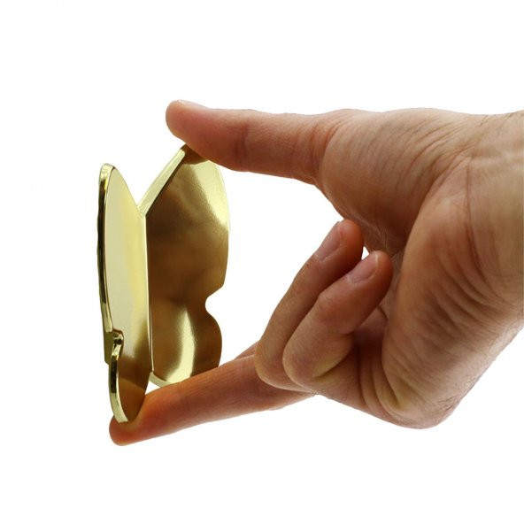 Mobilya Çekmece Dolap Kapak Kulpu Kulbu Çocuk Bebek Genç Odası Plastik Gold Altın Kulp 32 mm - 5