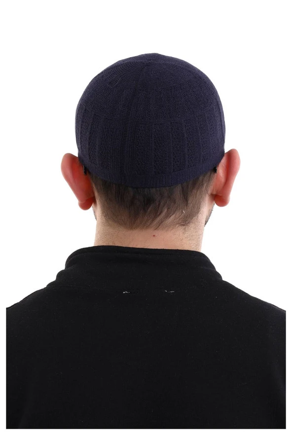 Bambu Namaz Takkesi - Lacivert - Resim 6