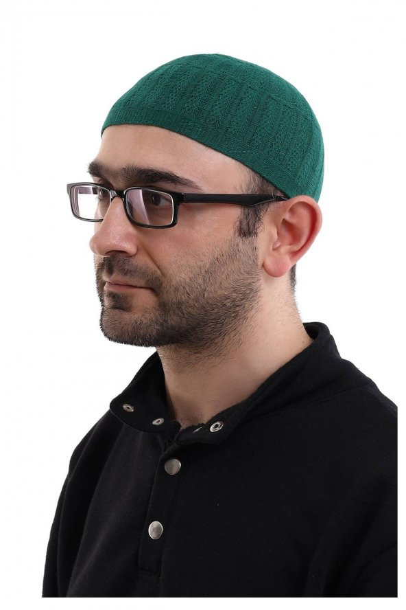 Bambu Namaz Takkesi - Yeşil - 4