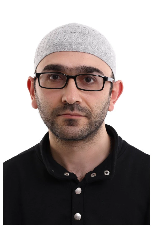 Bambu Namaz Takkesi - Gri