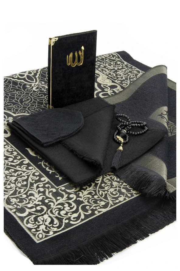 Hediyelik Mevlid Seti - Siyah - Resim 2