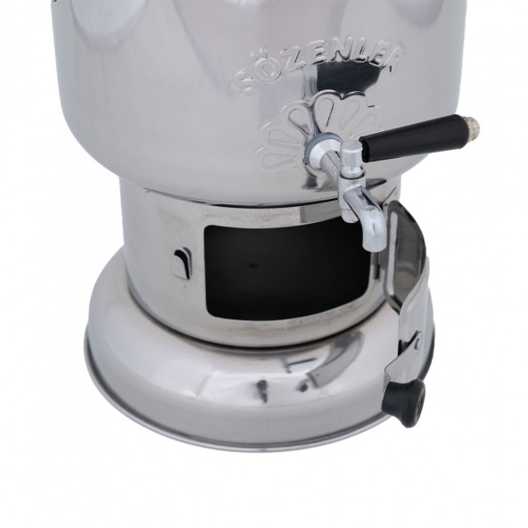 Sözenler Ks16 (10 Lt) Krom Kömürlü Semaver - 4