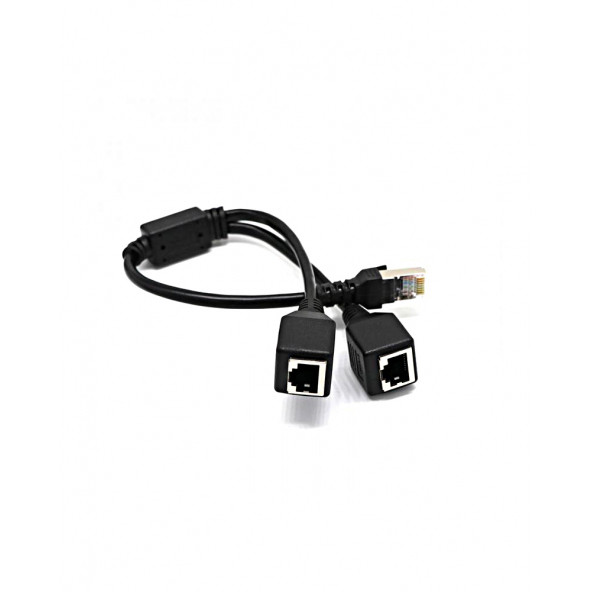 Dark 2 Port RJ45 Ethernet Ağ Çoklayıcı Adaptör (Network Divider) (DK-AC-NTBX2) - 4