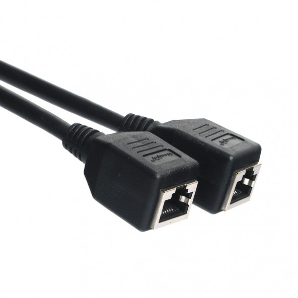 Dark 2 Port RJ45 Ethernet Ağ Çoklayıcı Adaptör (Network Divider) (DK-AC-NTBX2) - 6