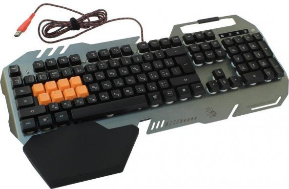 Everest KB-741F Siyah-Gri USB 2 Metre Bakır Kablolu Tamamen Türkçe F Klavye