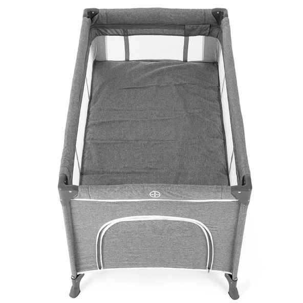 Gulz Raftel Oyun Parkı Bebek Beşik 70x120 Cm + YATAKLI Light Grey - Resim 12