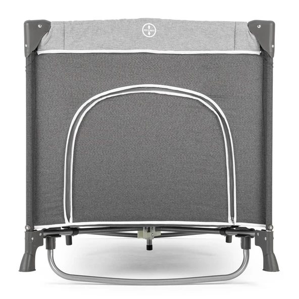 Gulz Raftel Oyun Parkı Bebek Beşik 70x120 Cm + YATAKLI Dark Grey - 7