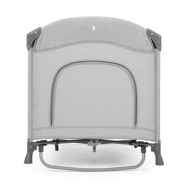 Gulz Omega Anne Yanı Sallanır Cibinlikli Oyun Parkı Bebek Beşik 70x110 cm + Pamuk Yatak Dark Grey - 10