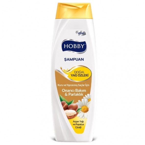Hobby Şampuan Argan Yağı & Papatya 600 ml