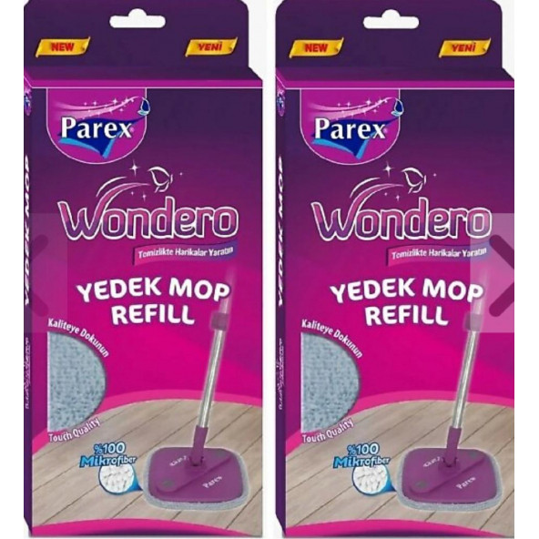 Parex Wondero Yedek Paspas Mop 2 Adet