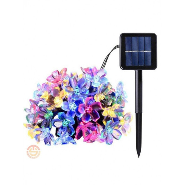 SOLAR 30 LEDLİ ÇİÇEKLİ RGB BAHÇE AYDINLATMA - 3